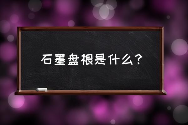 石墨盘根材质 石墨盘根是什么？